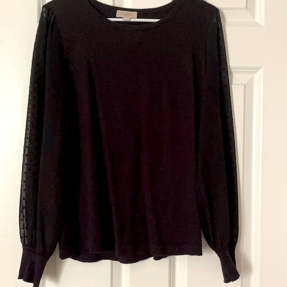Black Loft blouse/sweater